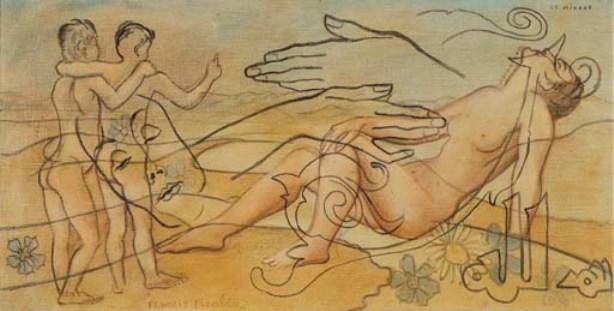 WikiOO.org - Encyclopedia of Fine Arts - Maľba, Artwork Francis Picabia - Le mirage