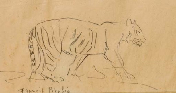 WikiOO.org - Εγκυκλοπαίδεια Καλών Τεχνών - Ζωγραφική, έργα τέχνης Francis Picabia - Le tigre