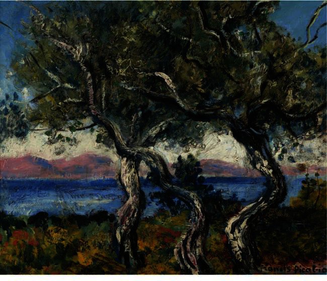 Wikioo.org – L'Encyclopédie des Beaux Arts - Peinture, Oeuvre de Francis Picabia - Les Oliviers