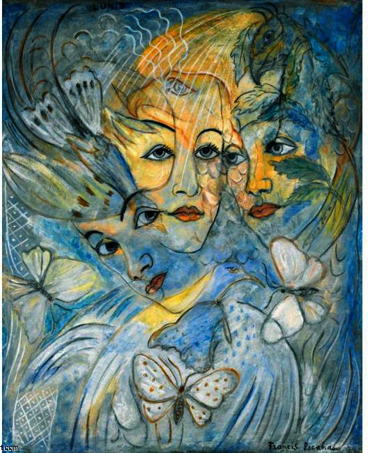 Wikioo.org - The Encyclopedia of Fine Arts - Painting, Artwork by Francis Picabia - LUNIS