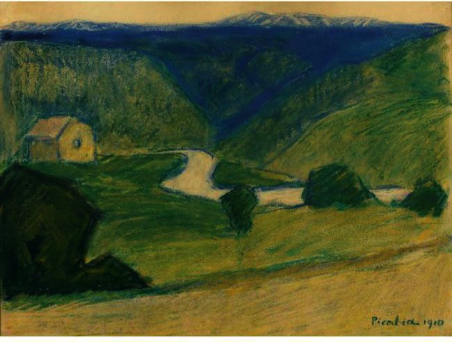 WikiOO.org - Güzel Sanatlar Ansiklopedisi - Resim, Resimler Francis Picabia - Paysage 2