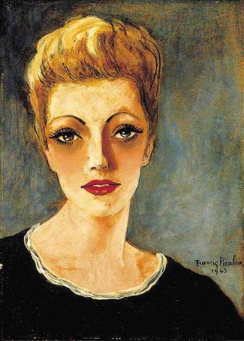 Wikioo.org - สารานุกรมวิจิตรศิลป์ - จิตรกรรม Francis Picabia - Portrait de Suzanne 1