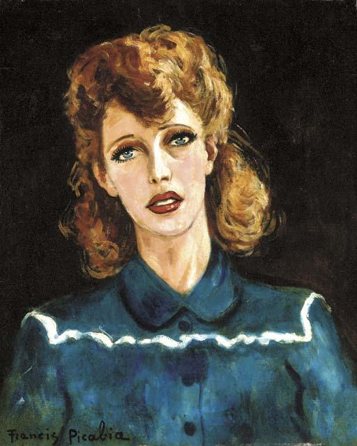 WikiOO.org - Encyclopedia of Fine Arts - Maleri, Artwork Francis Picabia - Portrait de Suzanne