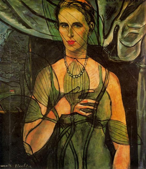 Wikioo.org - The Encyclopedia of Fine Arts - Painting, Artwork by Francis Picabia - Portrait of Olga