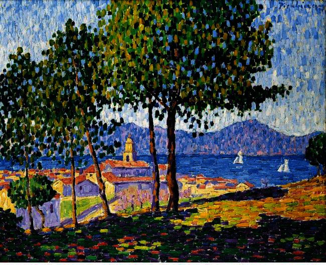 Wikioo.org - สารานุกรมวิจิตรศิลป์ - จิตรกรรม Francis Picabia - Saint Tropez, Effet De Soleil