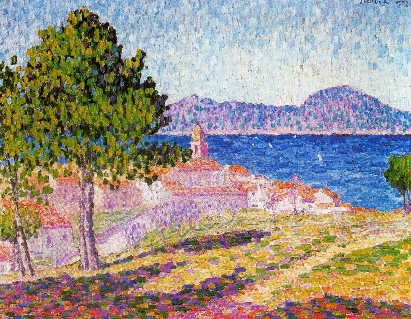 WikiOO.org - אנציקלופדיה לאמנויות יפות - ציור, יצירות אמנות Francis Picabia - Saint-Tropez, vista de la Citadelle