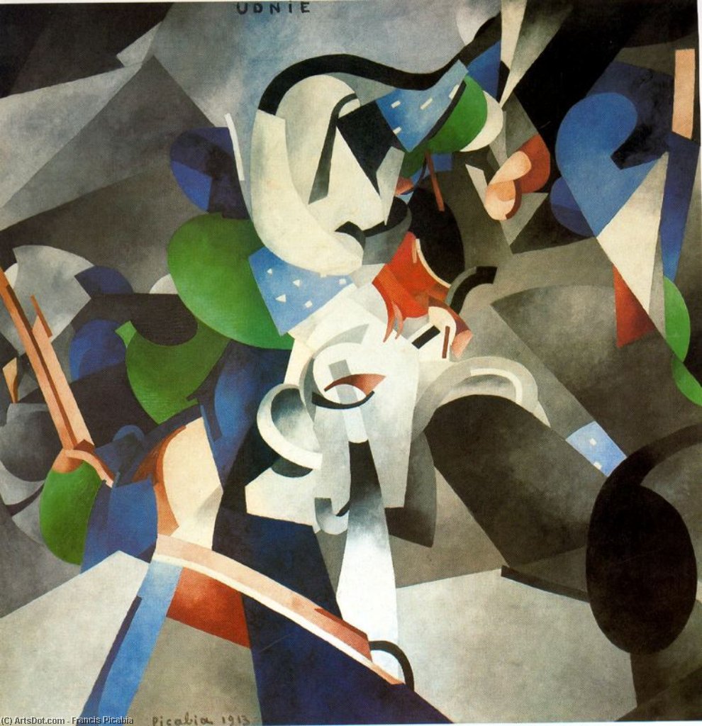 WikiOO.org - אנציקלופדיה לאמנויות יפות - ציור, יצירות אמנות Francis Picabia - Udnie