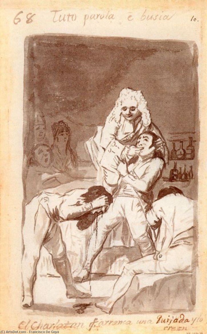 WikiOO.org - Енциклопедія образотворчого мистецтва - Живопис, Картини
 Francisco De Goya - Al Conde Palatino