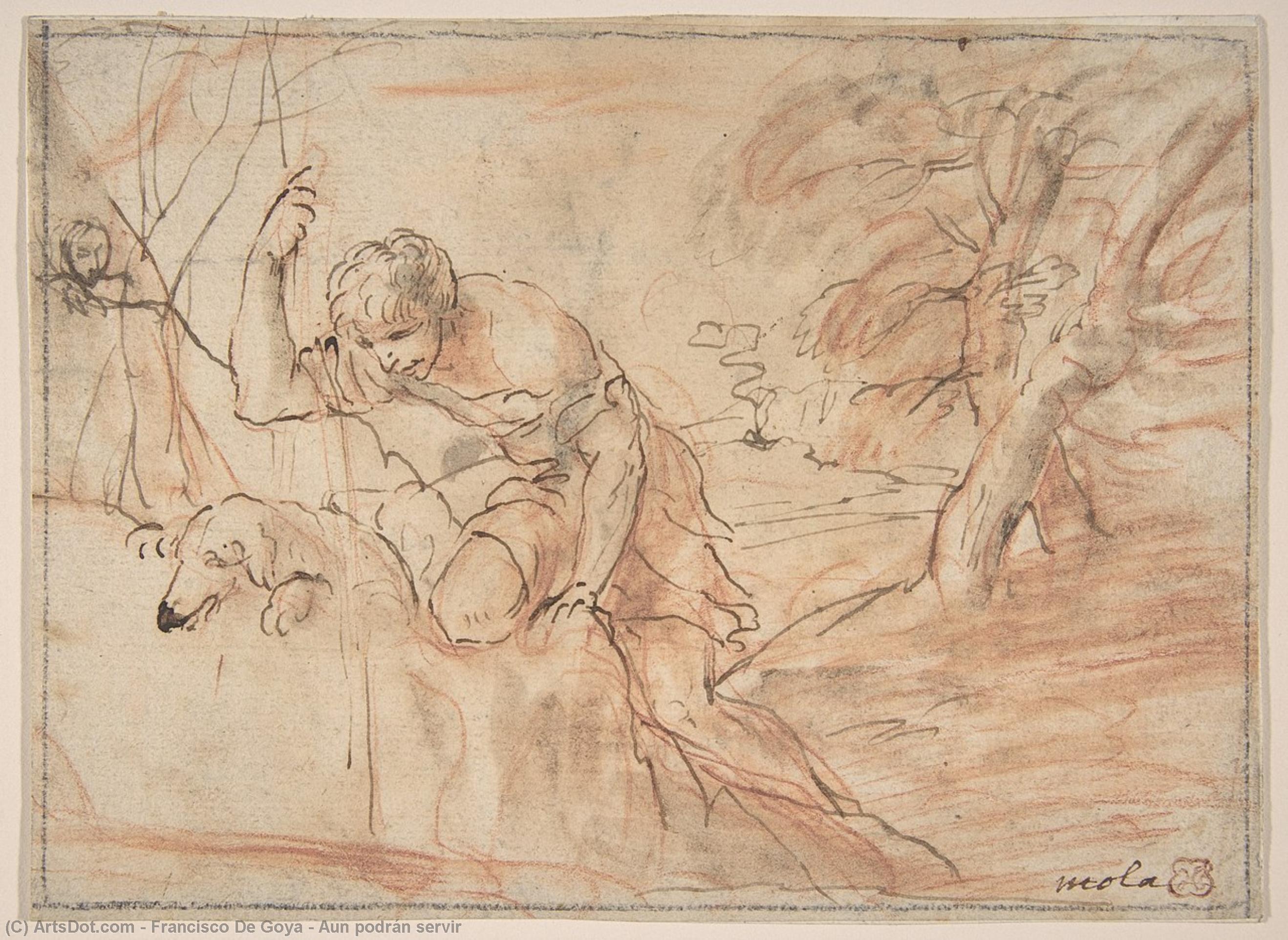 WikiOO.org - Encyclopedia of Fine Arts - Malba, Artwork Francisco De Goya - Aun podrán servir