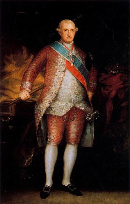 WikiOO.org - 백과 사전 - 회화, 삽화 Francisco De Goya - Carlos IV