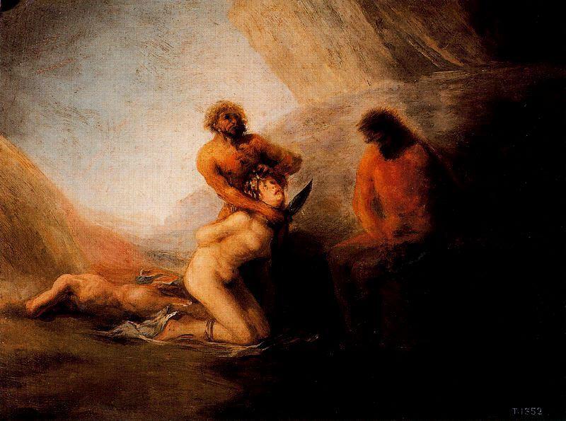 WikiOO.org - Encyclopedia of Fine Arts - Maalaus, taideteos Francisco De Goya - Decapitation