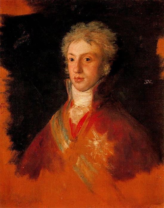 Wikioo.org - Bách khoa toàn thư về mỹ thuật - Vẽ tranh, Tác phẩm nghệ thuật Francisco De Goya - Don Luis de Borbón, Prince of Parma and King of Etruria