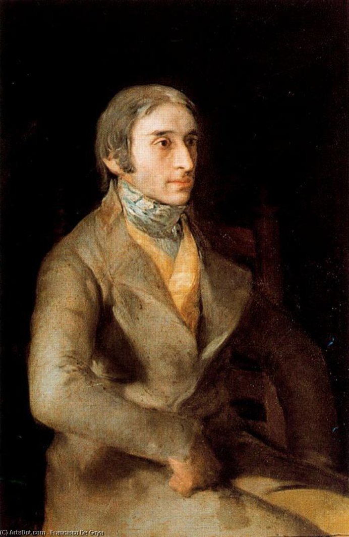 WikiOO.org - 백과 사전 - 회화, 삽화 Francisco De Goya - Don Manuel Silvela