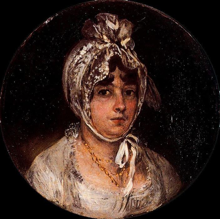 WikiOO.org - 백과 사전 - 회화, 삽화 Francisco De Goya - Doña Juana Galarza de Goicoechea