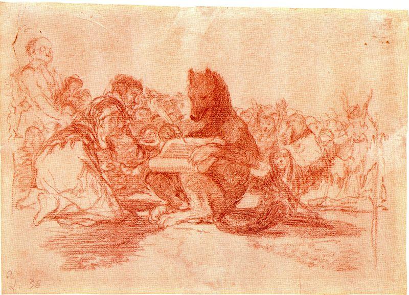 Wikioo.org - The Encyclopedia of Fine Arts - Painting, Artwork by Francisco De Goya - Esto es lo peor