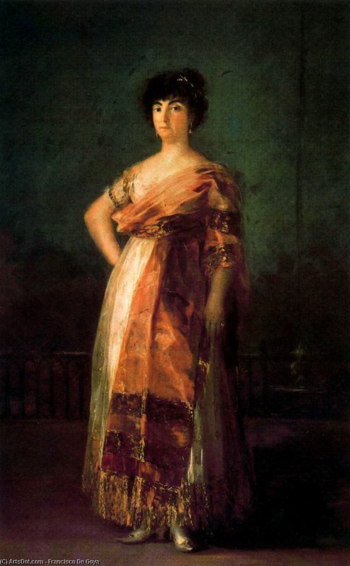 WikiOO.org - Encyclopedia of Fine Arts - Malba, Artwork Francisco De Goya - La Tirana