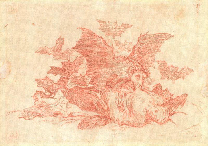 WikiOO.org - Encyclopedia of Fine Arts - Maľba, Artwork Francisco De Goya - Las resultas 1