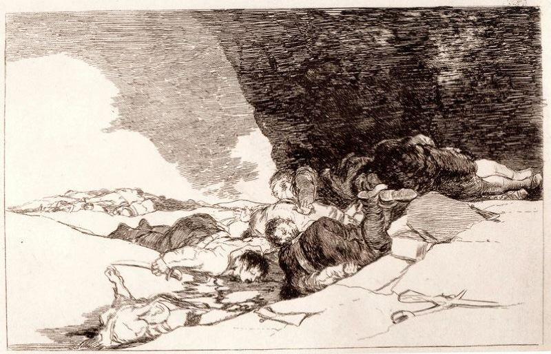 Wikioo.org – L'Encyclopédie des Beaux Arts - Peinture, Oeuvre de Francisco De Goya - Lo mismo en otras partes