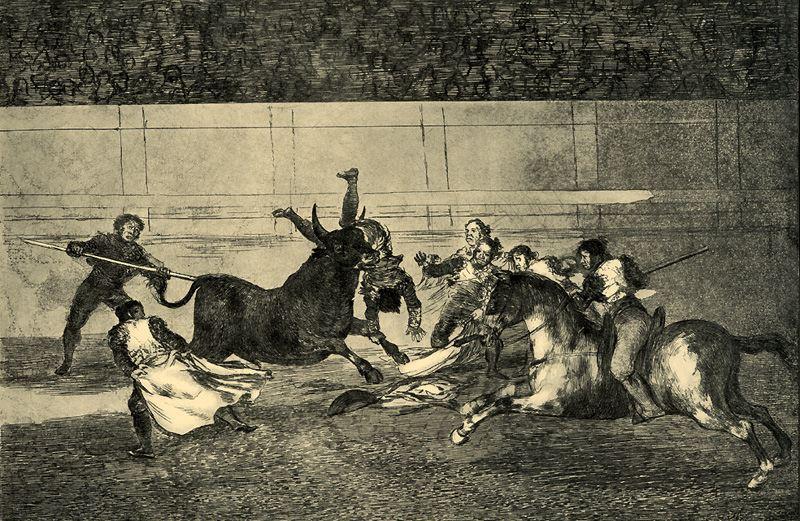 Wikioo.org – L'Enciclopedia delle Belle Arti - Pittura, Opere di Francisco De Goya - muerte de pepe illo