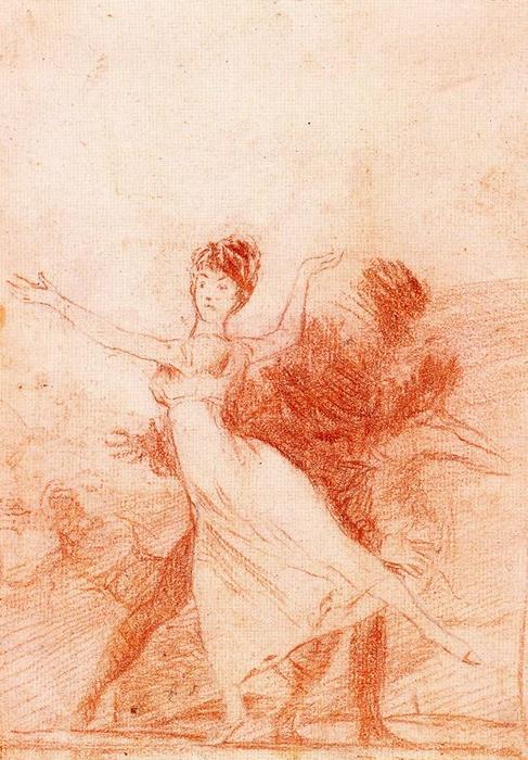 Wikioo.org - The Encyclopedia of Fine Arts - Painting, Artwork by Francisco De Goya - No te escaparàs 1