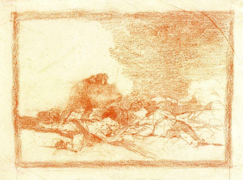 Wikioo.org - The Encyclopedia of Fine Arts - Painting, Artwork by Francisco De Goya - Para eso habeis nacido 1
