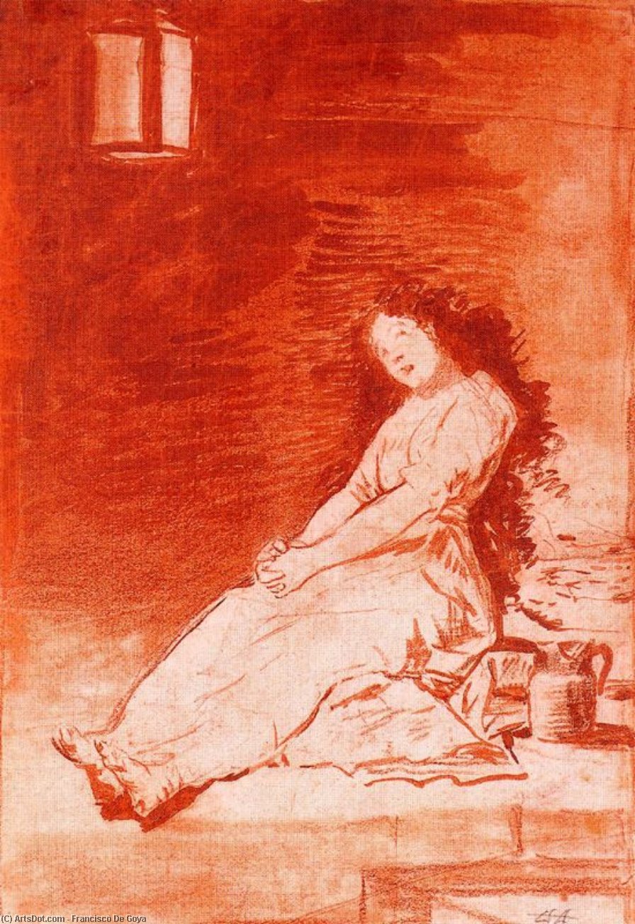 WikiOO.org - Enciclopedia of Fine Arts - Pictura, lucrări de artă Francisco De Goya - Por que fue sensible 1