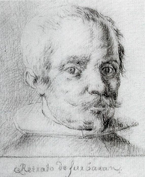 Wikioo.org - The Encyclopedia of Fine Arts - Painting, Artwork by Francisco De Goya - Portrait of Zurbarán