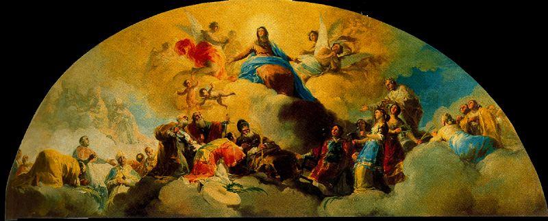Wikioo.org - สารานุกรมวิจิตรศิลป์ - จิตรกรรม Francisco De Goya - Regína Martyrum 1