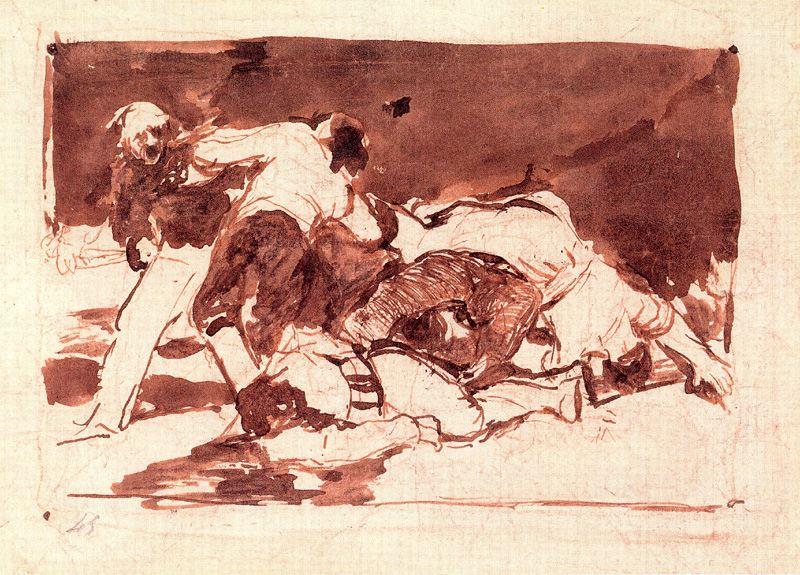 WikiOO.org - Encyclopedia of Fine Arts - Festés, Grafika Francisco De Goya - Será lo mismo