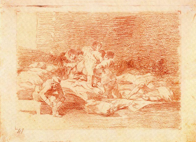 Wikioo.org - The Encyclopedia of Fine Arts - Painting, Artwork by Francisco De Goya - Tambien estos