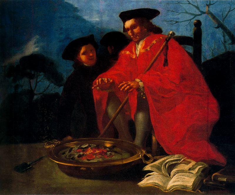WikiOO.org - Encyclopedia of Fine Arts - Maleri, Artwork Francisco De Goya - The doctor