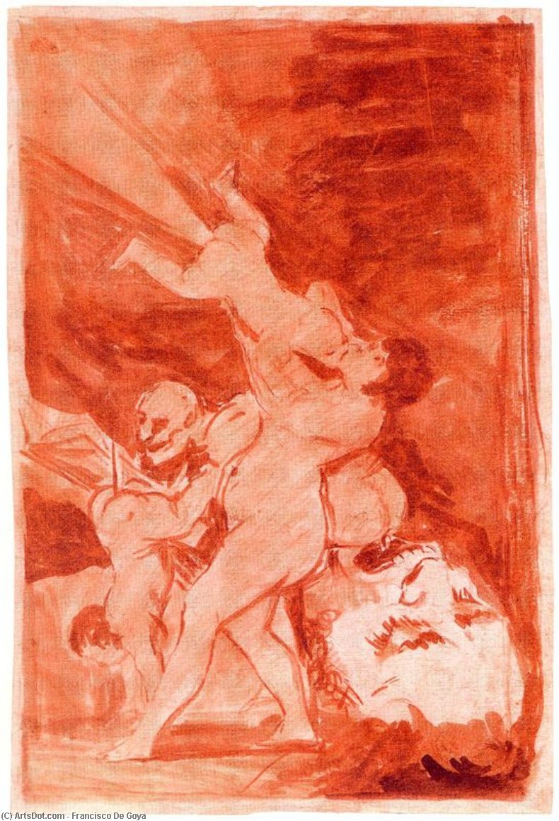 Wikioo.org - สารานุกรมวิจิตรศิลป์ - จิตรกรรม Francisco De Goya - Untitled