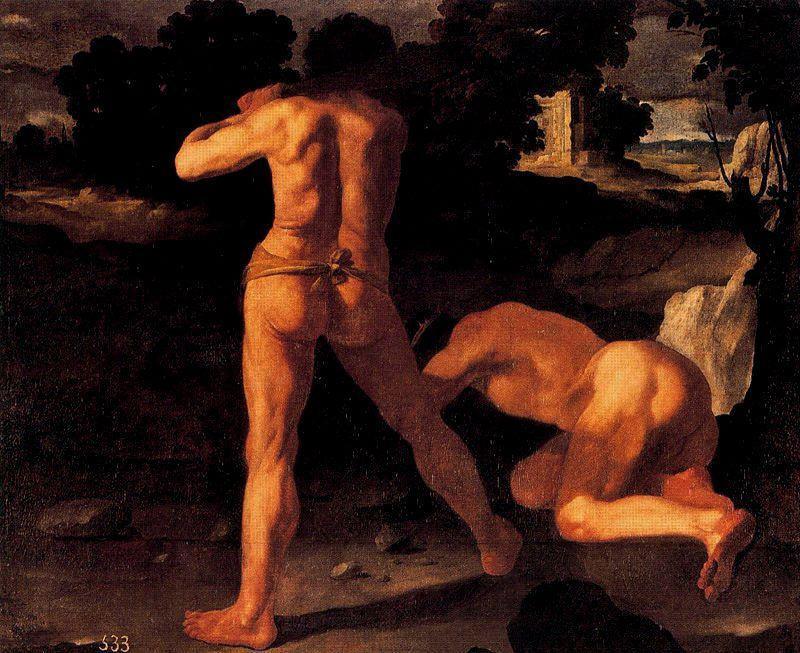Wikioo.org – L'Encyclopédie des Beaux Arts - Peinture, Oeuvre de Francisco Zurbaran - Hercule vence une Gerión