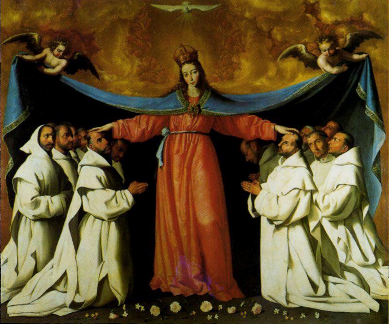 WikiOO.org - Enciclopedia of Fine Arts - Pictura, lucrări de artă Francisco Zurbaran - La Virgen de los Cartujos