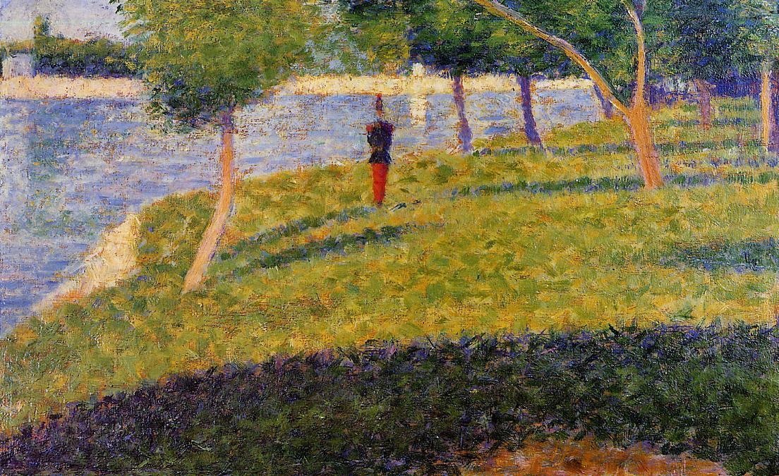 Wikioo.org - The Encyclopedia of Fine Arts - Painting, Artwork by Georges Pierre Seurat - Cadet From Saint-Cyr