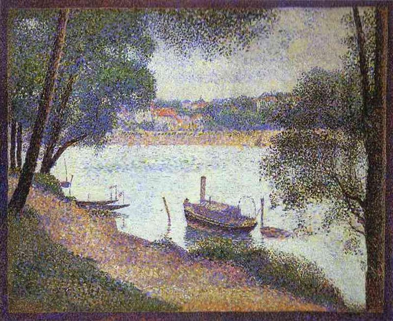 WikiOO.org - Encyclopedia of Fine Arts - Maleri, Artwork Georges Pierre Seurat - Gray Weather