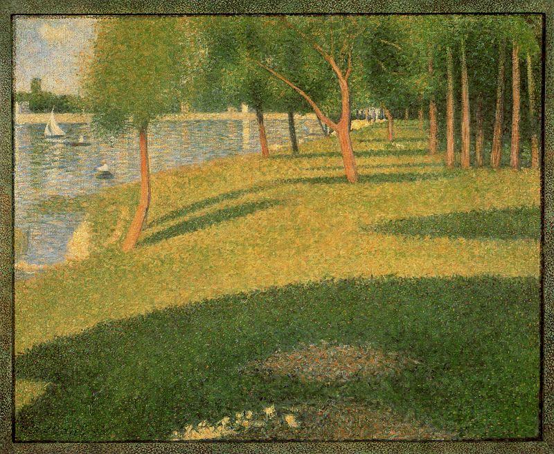 WikiOO.org - Енциклопедия за изящни изкуства - Живопис, Произведения на изкуството Georges Pierre Seurat - The Island of La Grande Jatte