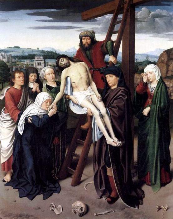 Wikioo.org - The Encyclopedia of Fine Arts - Painting, Artwork by Gerard David - The Deposition