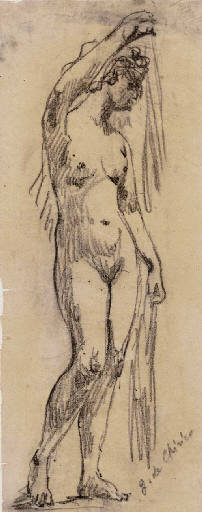 WikiOO.org - Encyclopedia of Fine Arts - Maľba, Artwork Giorgio De Chirico - Nudo