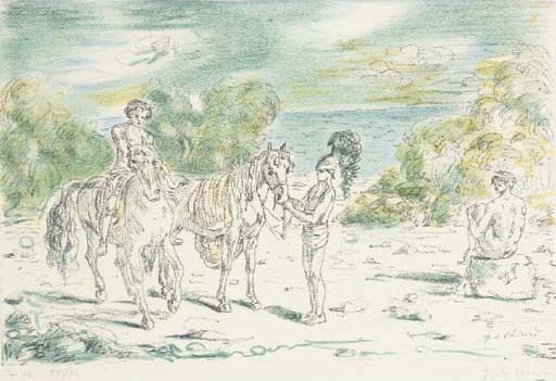 WikiOO.org - אנציקלופדיה לאמנויות יפות - ציור, יצירות אמנות Giorgio De Chirico - Ritorno alla sponda di Corinton