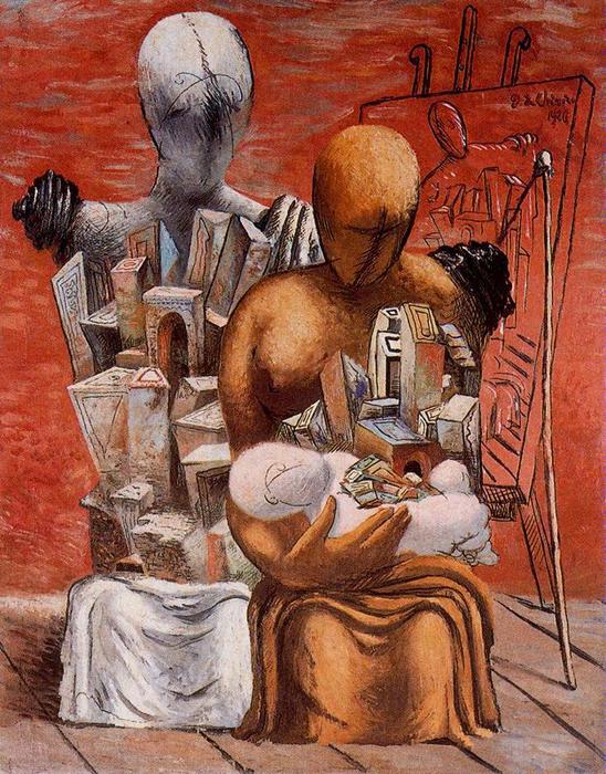 Wikioo.org - The Encyclopedia of Fine Arts - Painting, Artwork by Giorgio De Chirico - The painter's family