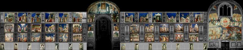 Wikioo.org - The Encyclopedia of Fine Arts - Painting, Artwork by Giotto Di Bondone - Giudizio universale