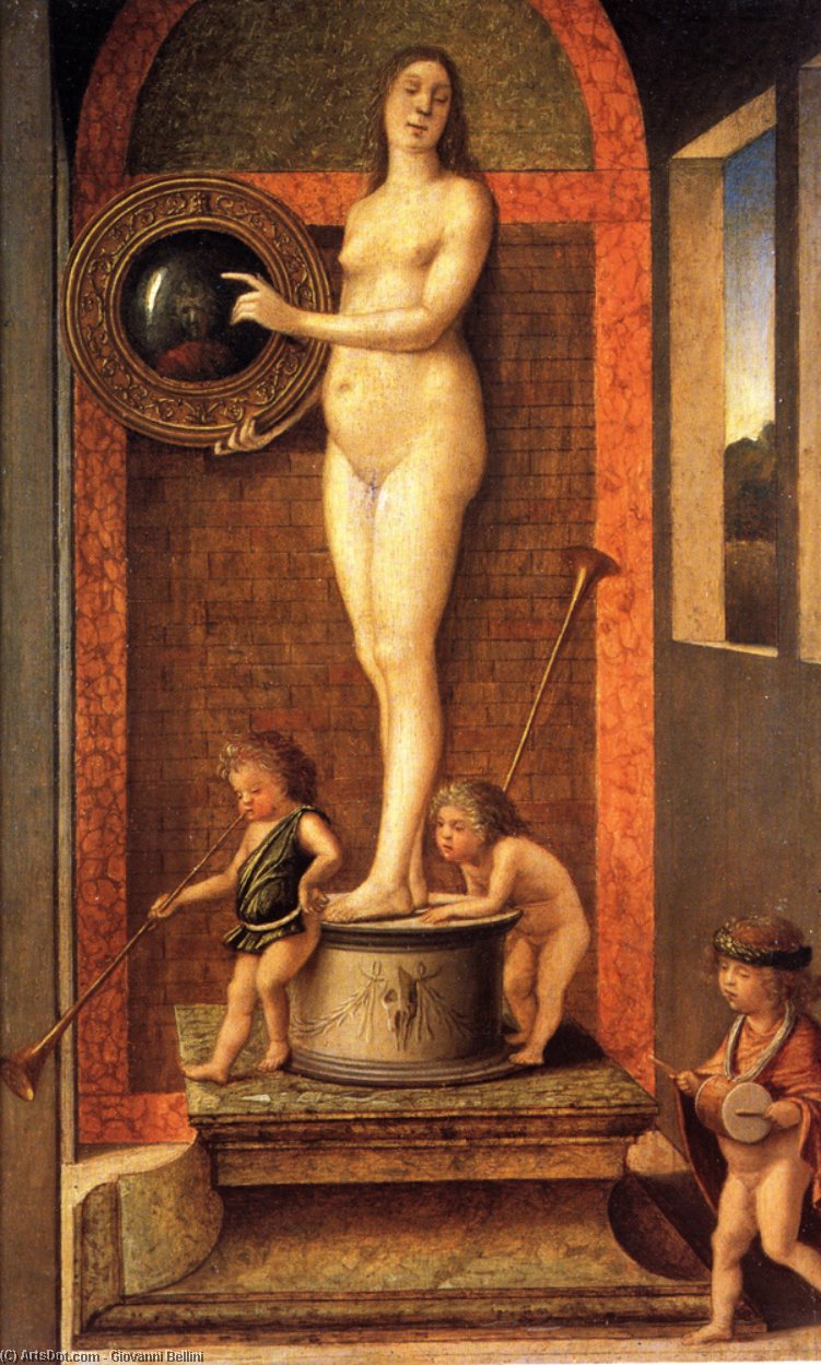 Wikioo.org - The Encyclopedia of Fine Arts - Painting, Artwork by Giovanni Bellini - Allegory of Vanitas