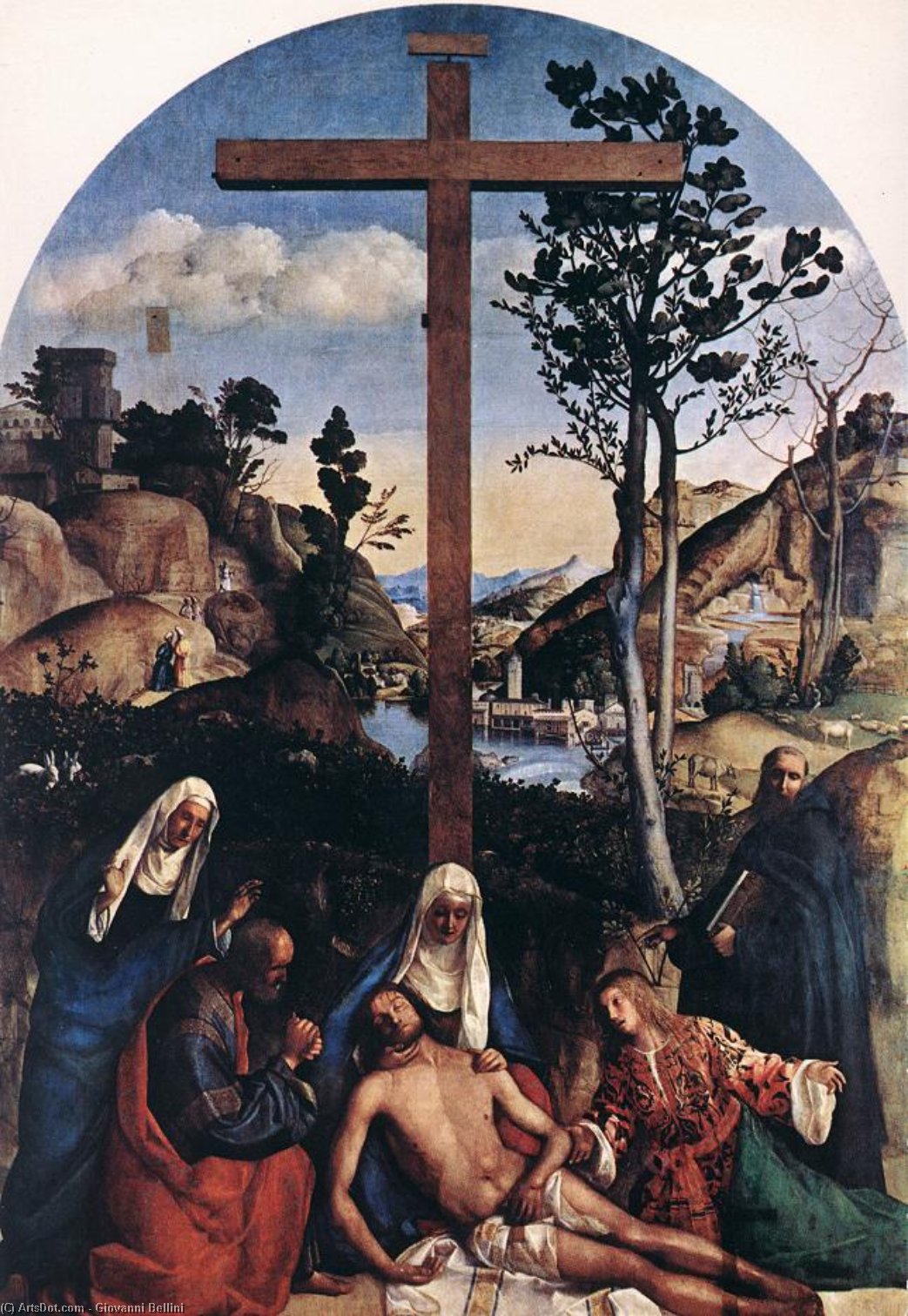 Wikioo.org - The Encyclopedia of Fine Arts - Painting, Artwork by Giovanni Bellini - Deposition