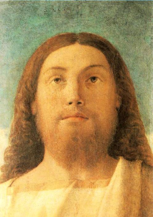 Wikioo.org - The Encyclopedia of Fine Arts - Painting, Artwork by Giovanni Bellini - Head of the Redeemer