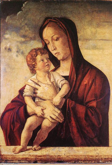 Wikioo.org - The Encyclopedia of Fine Arts - Painting, Artwork by Giovanni Bellini - Madonna with Child