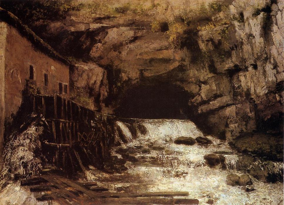 Wikioo.org - สารานุกรมวิจิตรศิลป์ - จิตรกรรม Gustave Courbet - The Source of the Loue 1