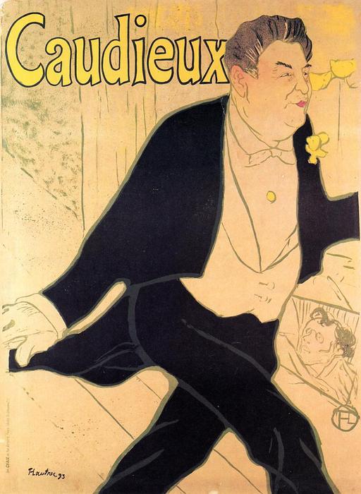 WikiOO.org – 美術百科全書 - 繪畫，作品 Henri De Toulouse Lautrec - Caudieux