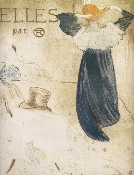 Wikioo.org - The Encyclopedia of Fine Arts - Painting, Artwork by Henri De Toulouse Lautrec - Elles