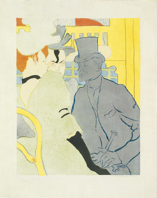 Wikioo.org - The Encyclopedia of Fine Arts - Painting, Artwork by Henri De Toulouse Lautrec - L'Anglais au Moulin Rouge